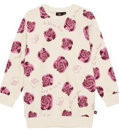 Sweatkjole - LwSasha 600 - Hvid m. Roser|LEGO® Wear Sale