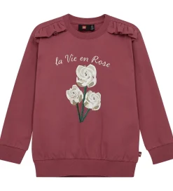 Sweatshirt - LwSana - Rosa m. Blomster|LEGO® Wear Hot