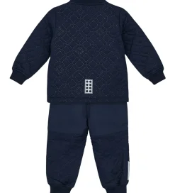 Termotøj m. Fleece - Quiltet - LWSaku 612 - Navy|LEGO® Wear Online