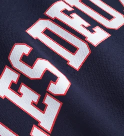 Hættetrøje - Aidan - Dark Navy Blue m. Logo|Les Deux New