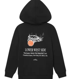Hættetrøje - West Side - Sort m. Print|Les Deux Best