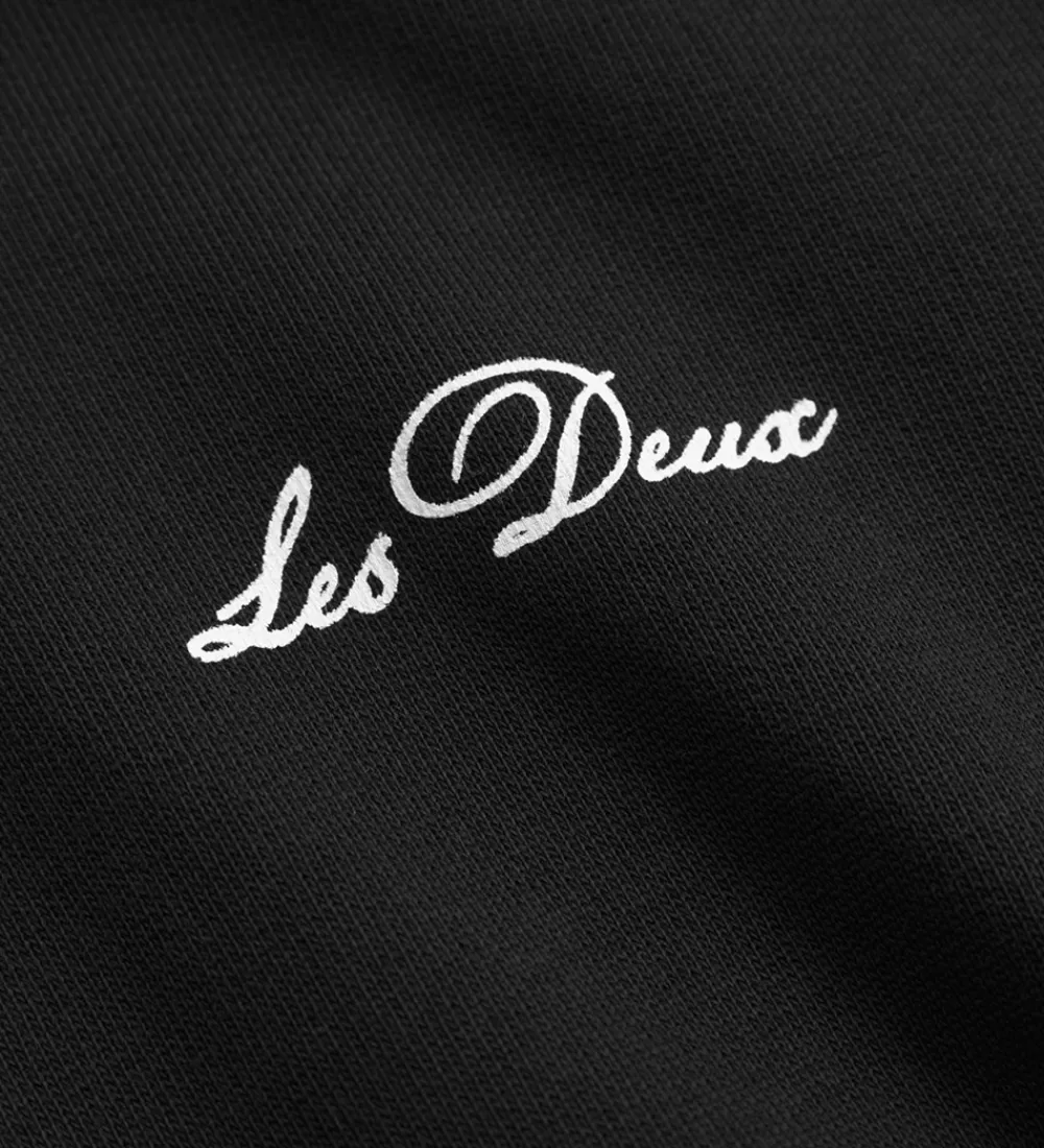 Hættetrøje - West Side - Sort m. Print|Les Deux Best