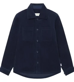 Skjorte - Fløjl - Kody - Dark Navy|Les Deux New