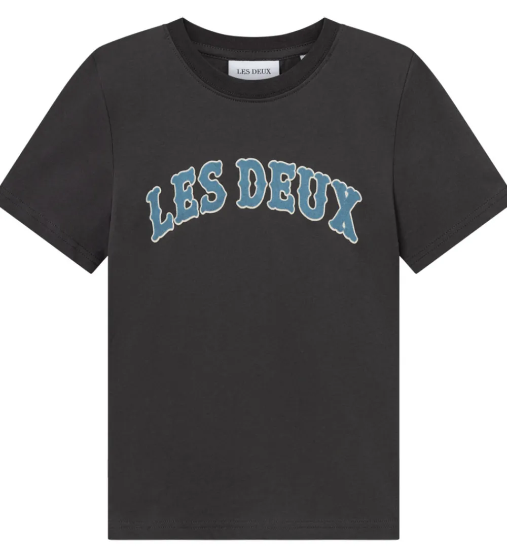 T-shirt - Brady Western - Raven Grey|Les Deux Online