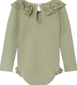 Lil' Atelier Badedragt - Rib - NbfFola - Forst Fog|Lil Atelier Sale