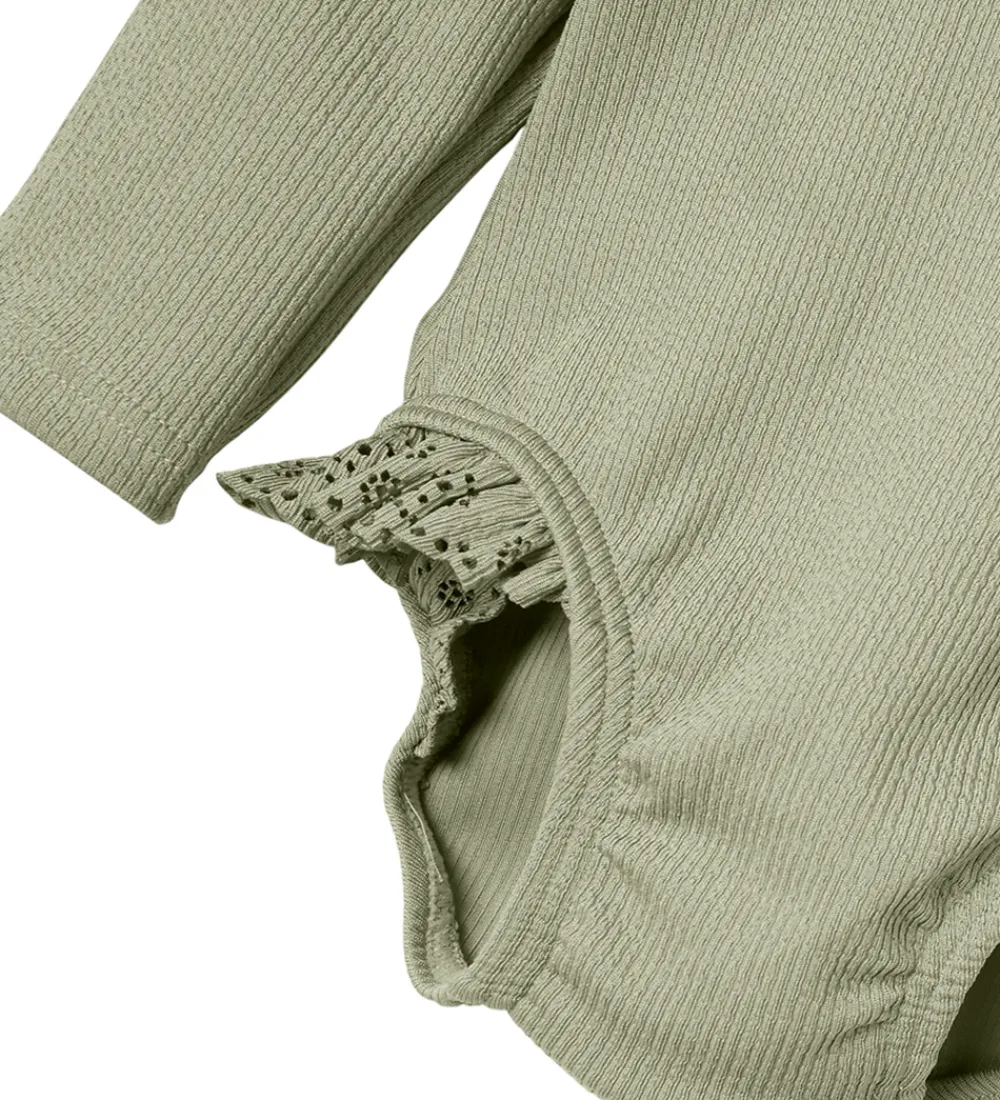 Lil' Atelier Badedragt - Rib - NbfFola - Forst Fog|Lil Atelier Sale