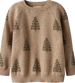 Lil' Atelier Bluse - Strik - NmnGalto - Oxford Tan|Lil Atelier Outlet