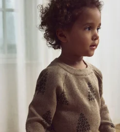 Lil' Atelier Bluse - Strik - NmnGalto - Oxford Tan|Lil Atelier Outlet