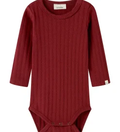 Lil' Atelier Body l/æ - Rib - NbfRita - Red Dahlia|Lil Atelier Hot