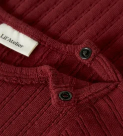 Lil' Atelier Body l/æ - Rib - NbfRita - Red Dahlia|Lil Atelier Hot