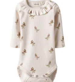 Lil' Atelier Body L/Æ - Rib - NbfLavo - Almost Mauve/Goose|Lil Atelier Online
