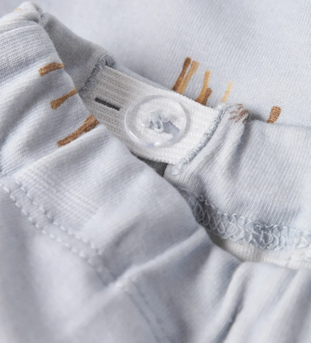 Lil' Atelier Bukser - NbmLayo - Gray Dawn/ Deer|Lil Atelier Hot