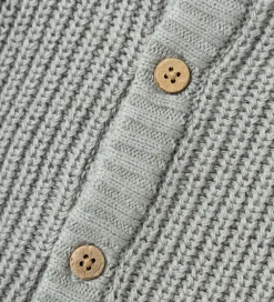 Cardigan - NbnEmlen - Strik - Limestone|Lil Atelier Sale