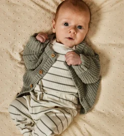 Cardigan - NbnEmlen - Strik - Limestone|Lil Atelier Sale