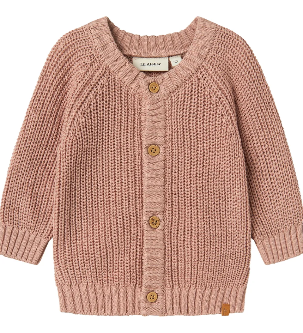 Cardigan - Noos - Strik - NbnEmlen - Misty Rose|Lil Atelier Outlet