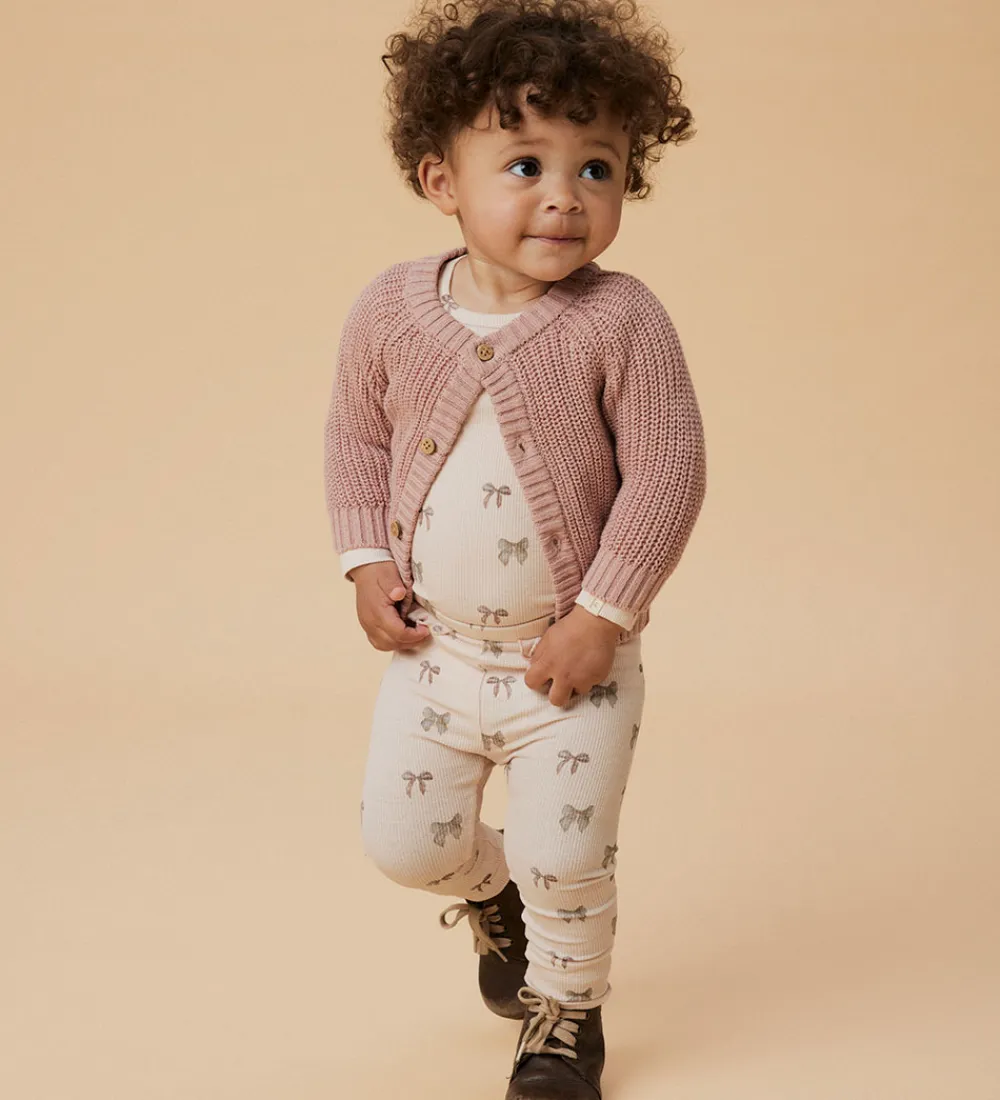 Cardigan - Noos - Strik - NbnEmlen - Misty Rose|Lil Atelier Outlet