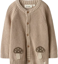Cardigan - Strik - NmmEmlen - Oxford Tan m. Svampe|Lil Atelier Discount