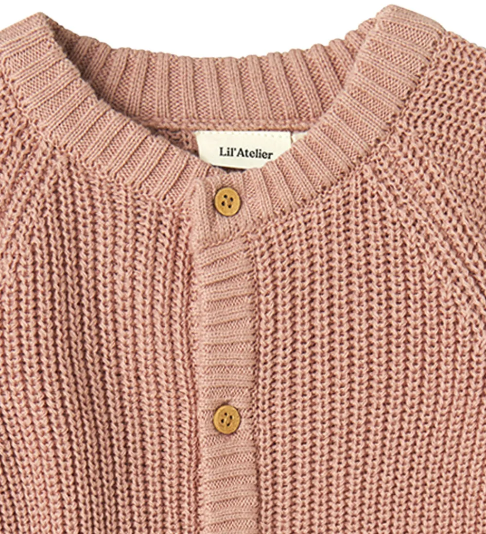 Lil' Atelier Cardigan - Strik - Noos - NmnEmlen - Misty Rose|Lil Atelier Online