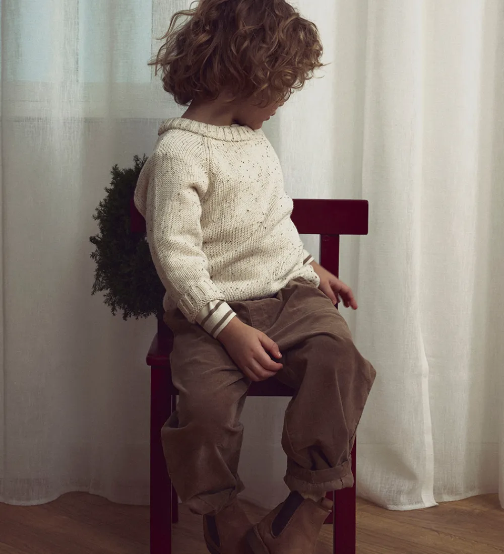 Lil' Atelier Fløjlsbukser - NmmSomba - Sepia Tint|Lil Atelier Hot