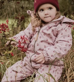 Lil' Atelier Flyverdragt - NmfLasnow10 - AOP - Misty Rose/Cherry|Lil Atelier Clearance