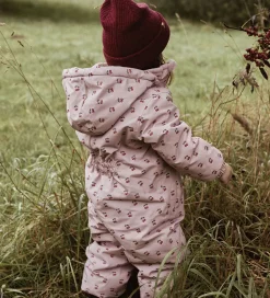Lil' Atelier Flyverdragt - NmfLasnow10 - AOP - Misty Rose/Cherry|Lil Atelier Clearance