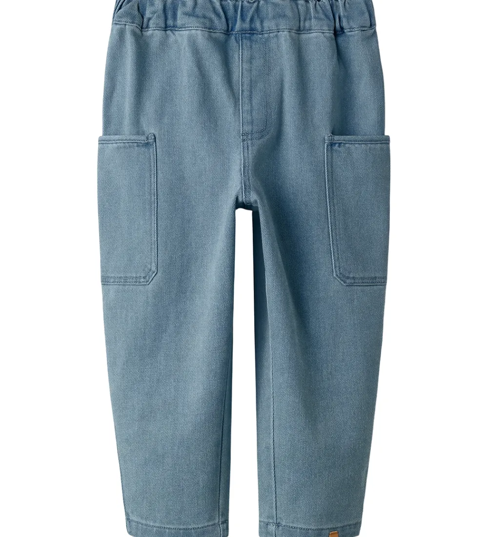 Lil' Atelier Jeans - Baggy - NmmLulia - Medium Blue Denim|Lil Atelier Hot