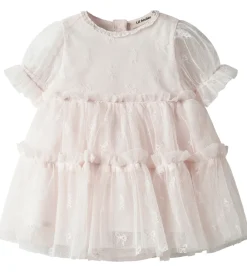 Kjolebody k/æ - NbfRosetta - Tyl - Almost Mauve|Lil Atelier