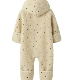 Lil' Atelier Køredragt - Teddy - NbnNalo Loose - Turtledove/Hear|Lil Atelier Clearance