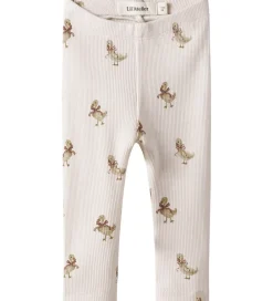 Lil' Atelier Leggings - Rib - NbfLavo - Almost Mauve/Goose|Lil Atelier New