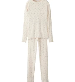 Nattøj - Rib - NmfGago - Almost Mauve/Flowers|Lil Atelier Best