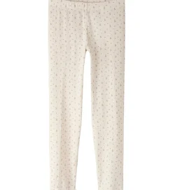 Nattøj - Rib - NmfGago - Almost Mauve/Flowers|Lil Atelier Best