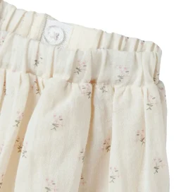 Lil' Atelier Nederdel - NmfNoanna - Turtledove/Flowers|Lil Atelier Best