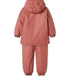 Lil' Atelier Regntøj m. Seler/Vattering - PU - NmfLadry10 - With|Lil Atelier New