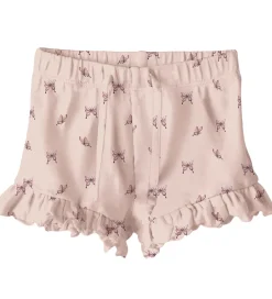 Lil' Atelier Shorts - NbfGayo - Peach Blush/Butterfly|Lil Atelier Outlet
