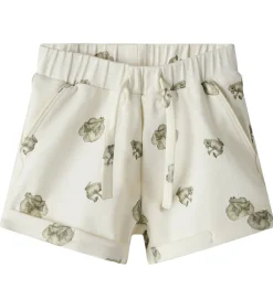 Lil' Atelier Shorts - NbmGayo - Coconut Milk/Frog|Lil Atelier Outlet