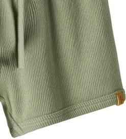 Lil' Atelier Shorts - Rib - NbmGago - Seagrass|Lil Atelier Outlet