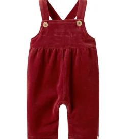 Lil' Atelier Smækbukser - Velour - NbfSaga - Red Dahlia|Lil Atelier Hot