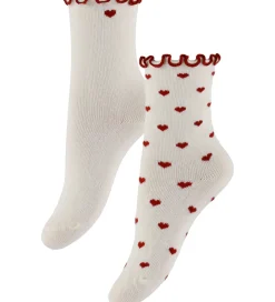 Strømper - 2-pak - NbfRosita - Turtledove|Lil Atelier Hot