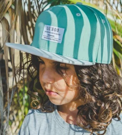 Kasket - Organic Block Snapback - Grøn|Lil' Boo Copenhagen Sale