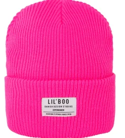 Lil'Boo Copenhagen Hue - Rib/Strik - Hygge - Neon Pink|Lil' Boo Copenhagen Online