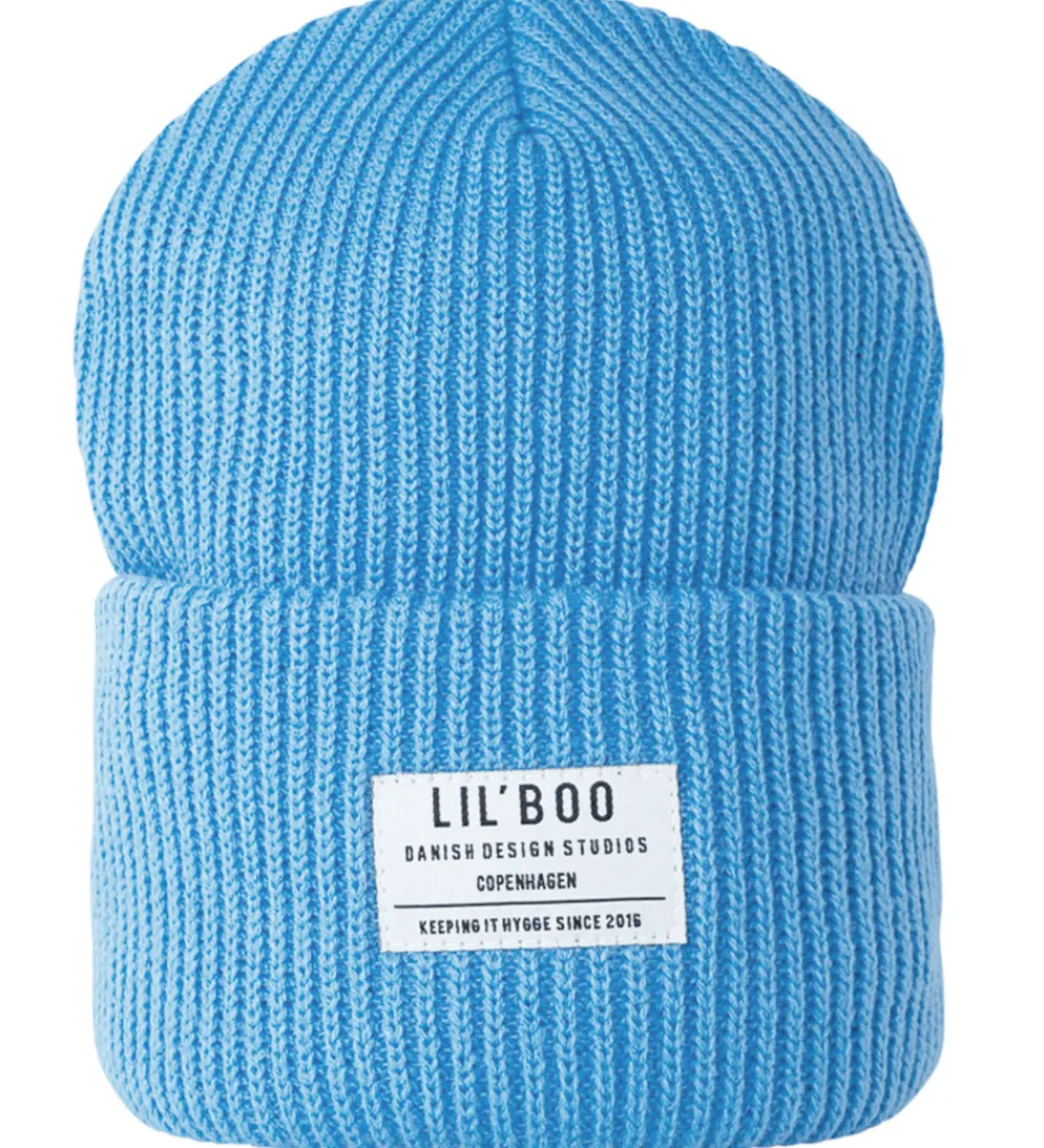 Lil'Boo Copenhagen Hue - Rib/Strik - Hygge - Blå|Lil' Boo Copenhagen Best
