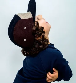 Lil'Boo Copenhagen Kasket - Uld/Polyester - Brun/Navy|Lil' Boo Copenhagen New