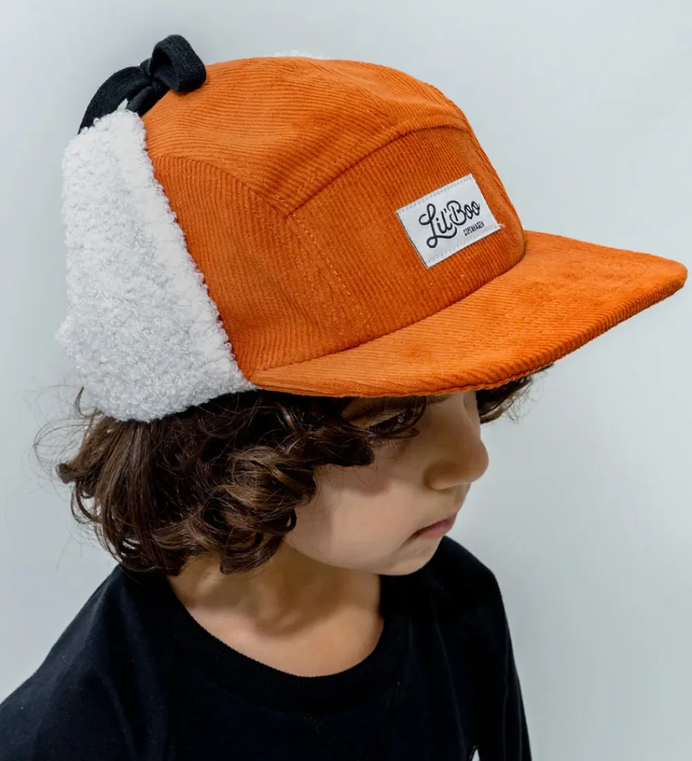 Lil'Boo Kasket - Teddy Corduroy - Caramel|Lil' Boo Copenhagen