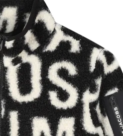 Little Fleecejakke - Sort/Hvid|Marc Jacobs Online