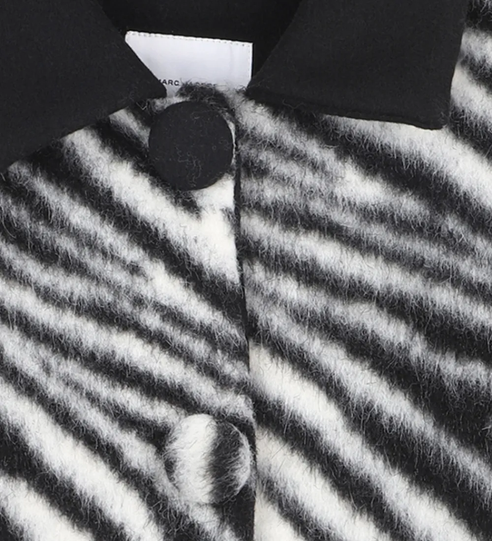 Little Frakke - Akryl/Uld - Sort/Hvid|Marc Jacobs Discount