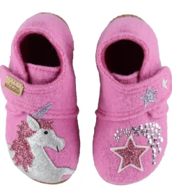 Hjemmesko - Uld - Einhornzauber - Candy|Living Kitzbühel New