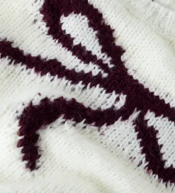 Bluse - Strik - NlfBow - White Alyssum|LMTD New