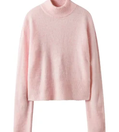 Bluse - Strik - NlfRiaa - Turtleneck - Crystal Pink|LMTD