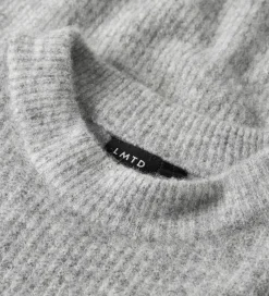 Bluse - Strik - Noos - NlmKleave - Light Grey Melange|LMTD Clearance