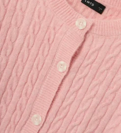 Cardigan - Strik - NlfKave - Crystal Pink|LMTD Best